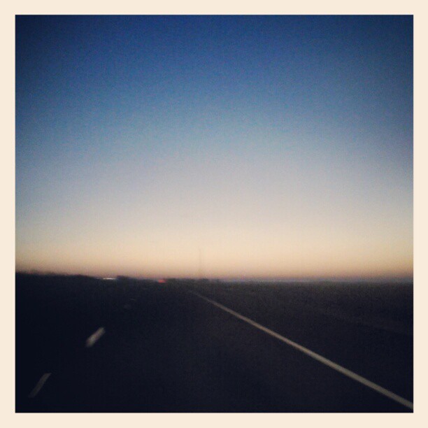 Sunrise Texas road #hwy287