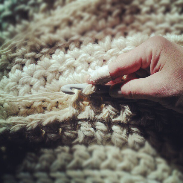 Rug progress #crochet #summitridge  #etsy #endoftheworld