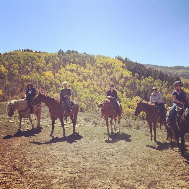 Calamity Janes #mountains #aspen #fall #bearcatstables #vail #edwards #colorado