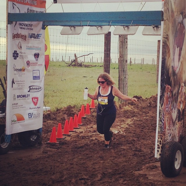 I did not even spill my drink or fall in the mud #5k #WildAnimalSanctuary