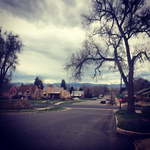 A nice bike ride before the storm #Denver #bike #stravacycling #strava #schwinn #summitridgestudio